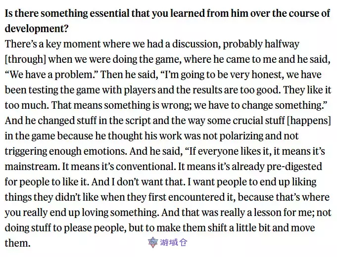 小岛秀夫因玩家反馈太好修改剧本 小岛秀夫因玩家反馈太好修改剧本