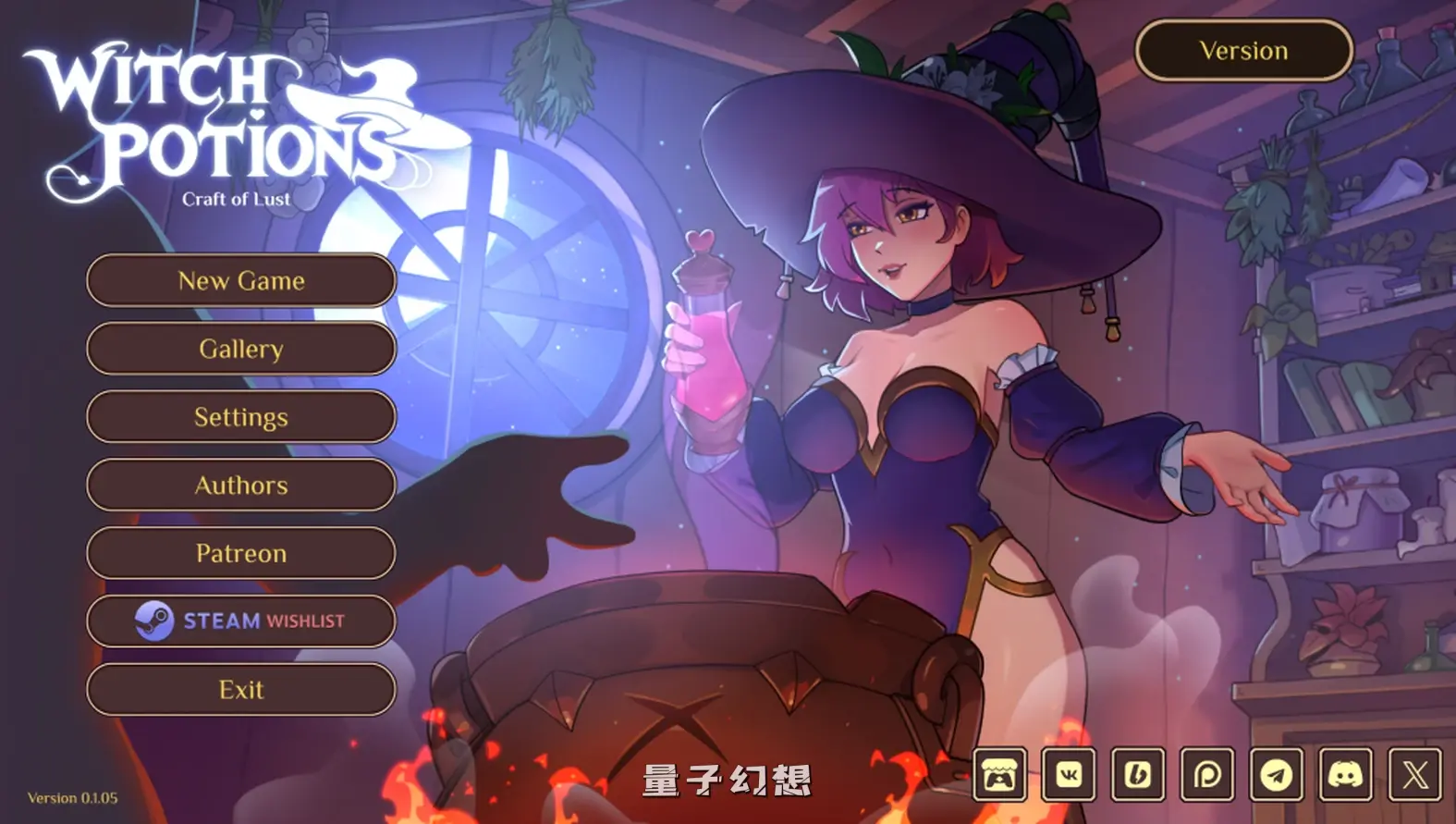 【女巫蕾娜/SLG】魔女秘药 – 欲望炼金术 Witch Potions – Craft of Lust Ver0.1.05 生肉先行版 [1.33G]
