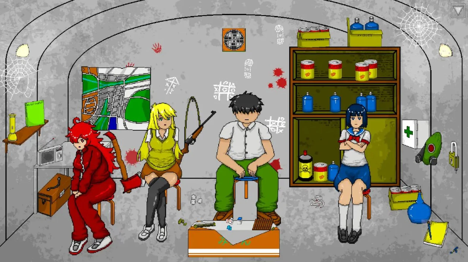 【避难所/日式/SLG】一分钟求生 ワンミニッツ 生肉版新作 [310M]