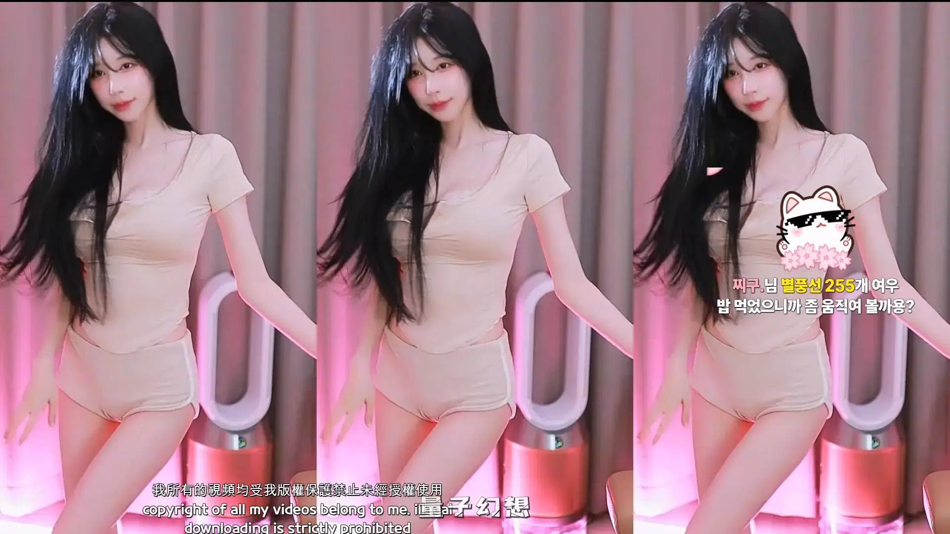 韩国BJ @2025年7月漂亮主播妹子 黑珍塔米米塞拉赏心悦目舞蹈合集