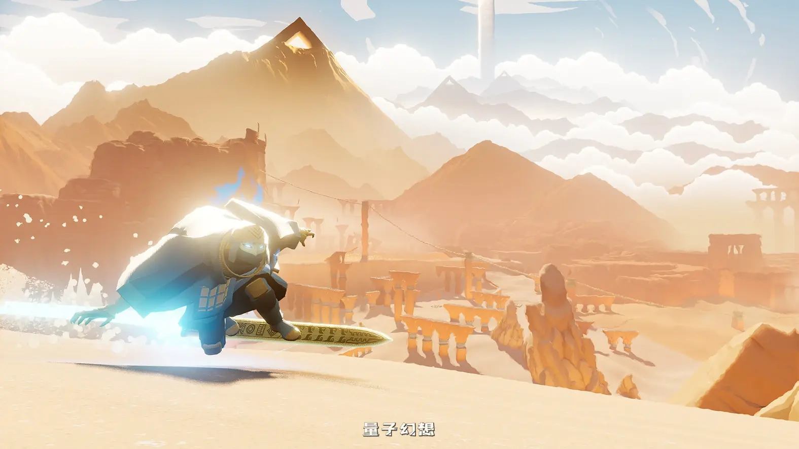 【冲浪之旅/跑酷冒险】 碧海之剑 Sword of the Sea Build-19645438 汉化版 [新作/6.6G]