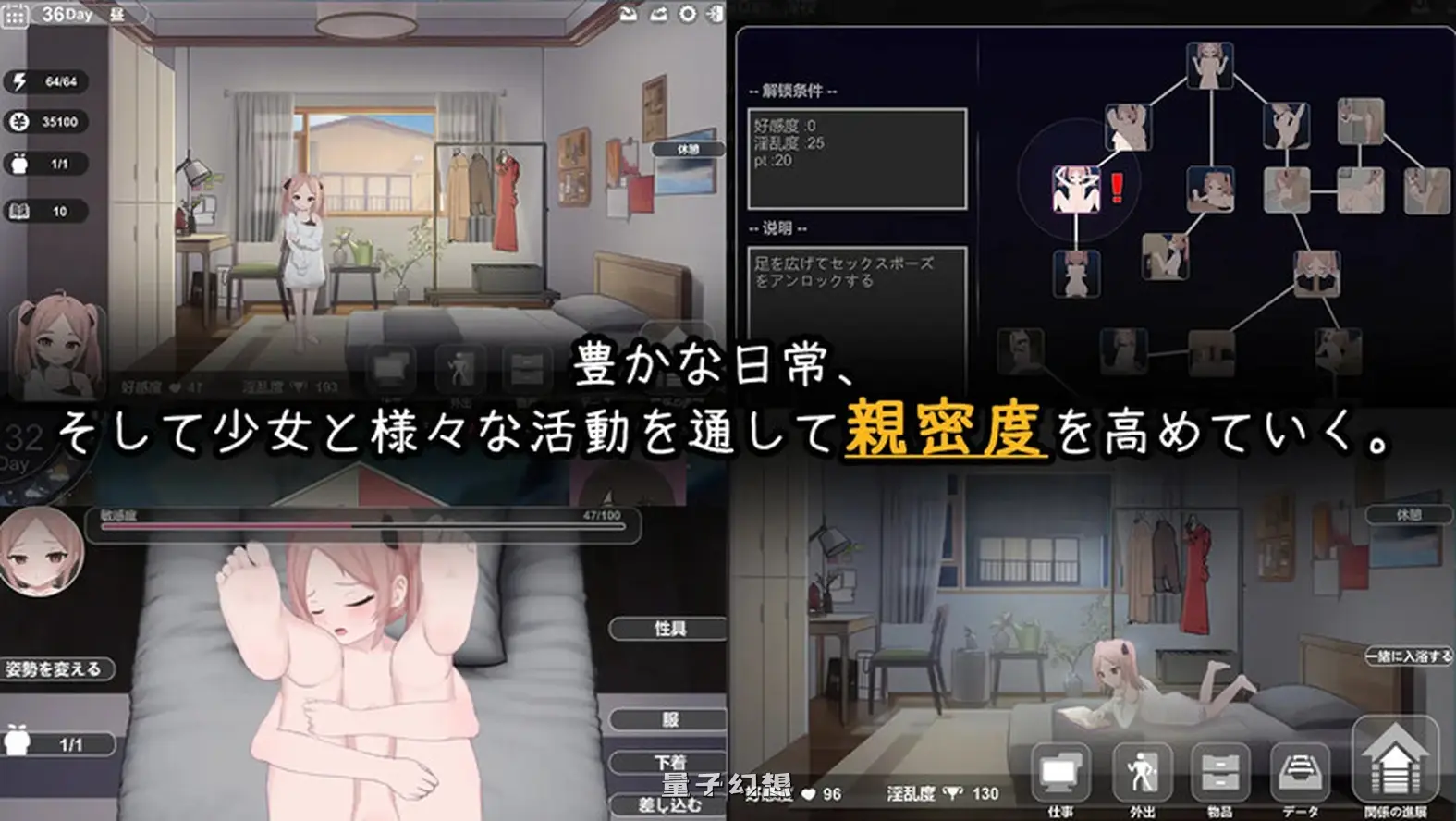 【养成SLG/动态】离家出走少女的同居日常 V1.0.1 生肉版+存档 [新作520M]
