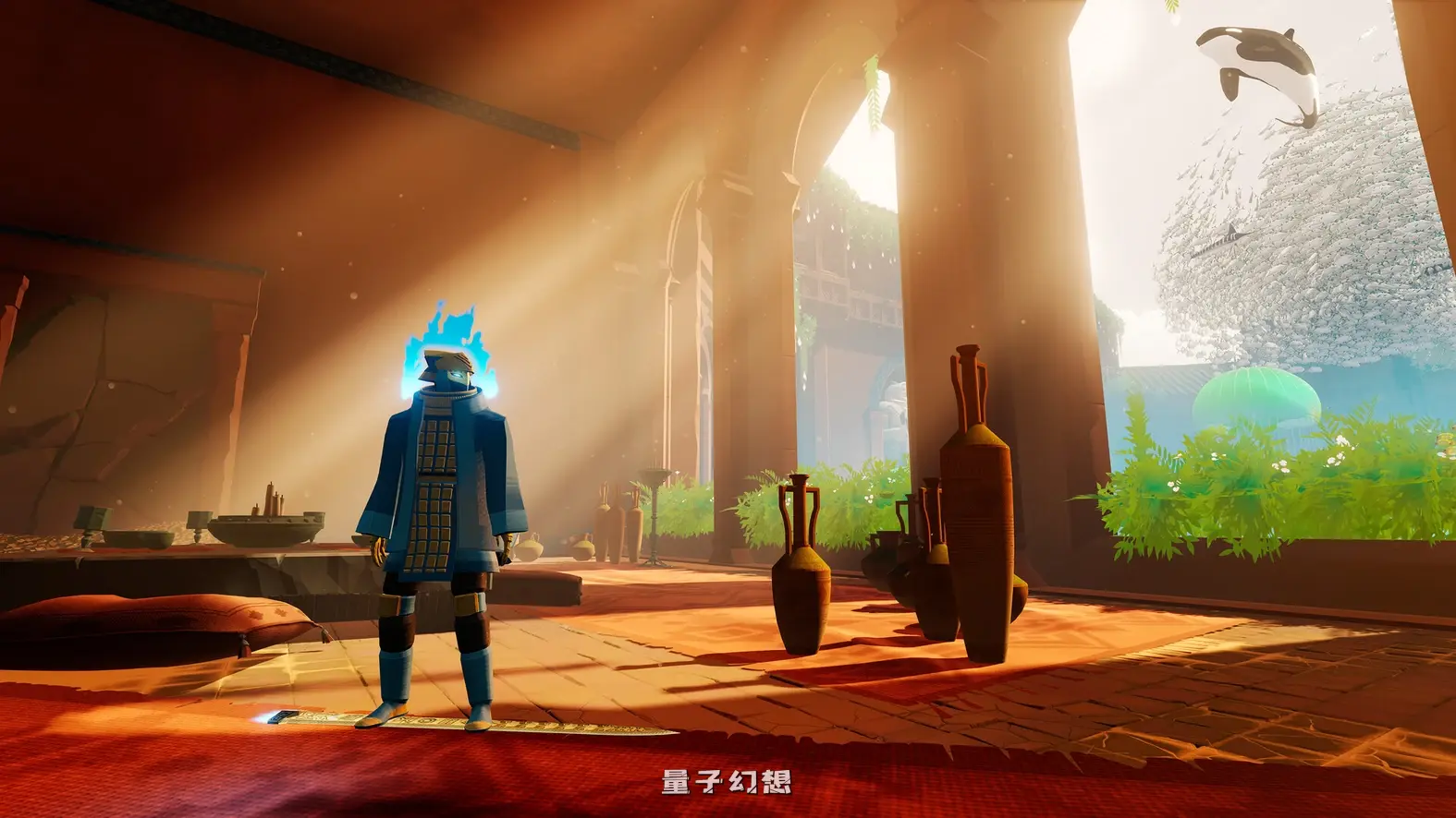 【冲浪之旅/跑酷冒险】 碧海之剑 Sword of the Sea Build-19645438 汉化版 [新作/6.6G]