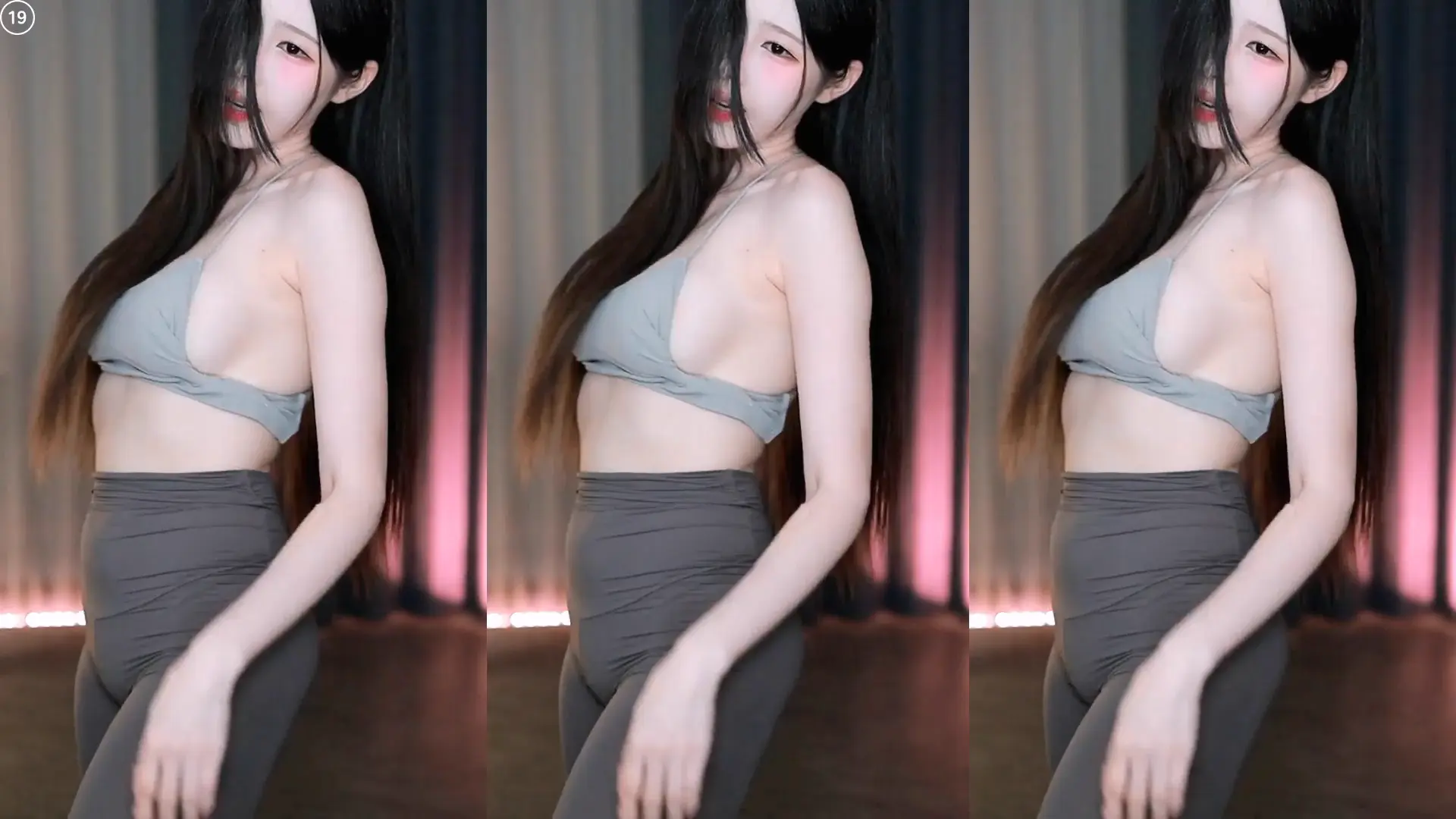 韩国BJ@ 2025年9月优雅女神 黑珍快把胸挤出来了舞蹈合集