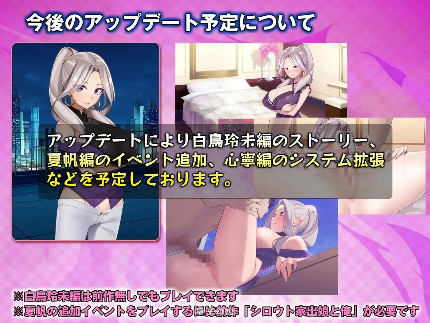 [爆款SLG/互动养成/同居] 外行离家少女与我 甜蜜时光 シロウト家出娘と俺 Sweet Days ver1.04upd1 AI汉化版 [更新/5.25G]