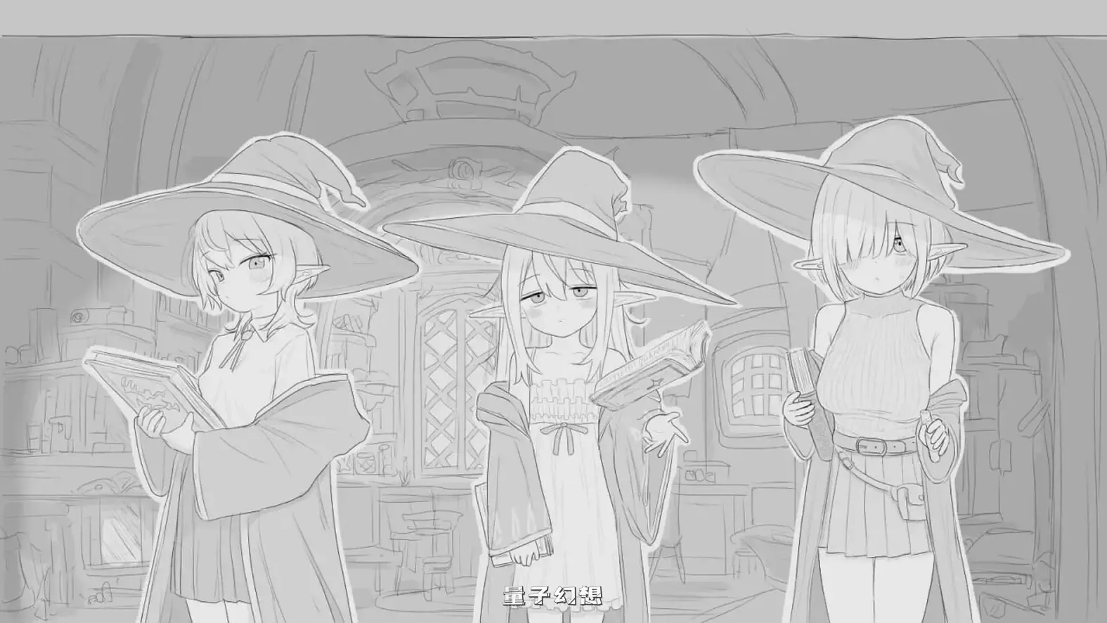 [互动SLG/动态] 与隐居魔女的30天 隠居魔女との30日間 内嵌AI汉化版+自由模式 [970M]