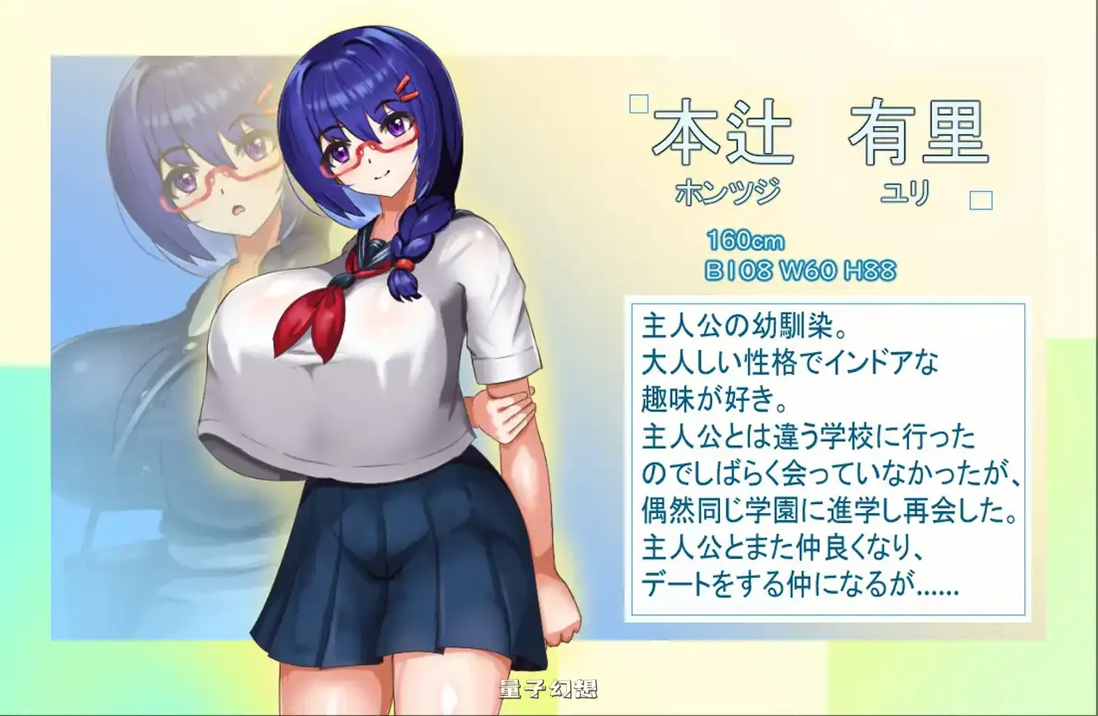 [日式/RPG] 文静的女朋友被大叔N了 大人しい彼女がおじさんに寝取られる 内嵌AI汉化版 [640M]