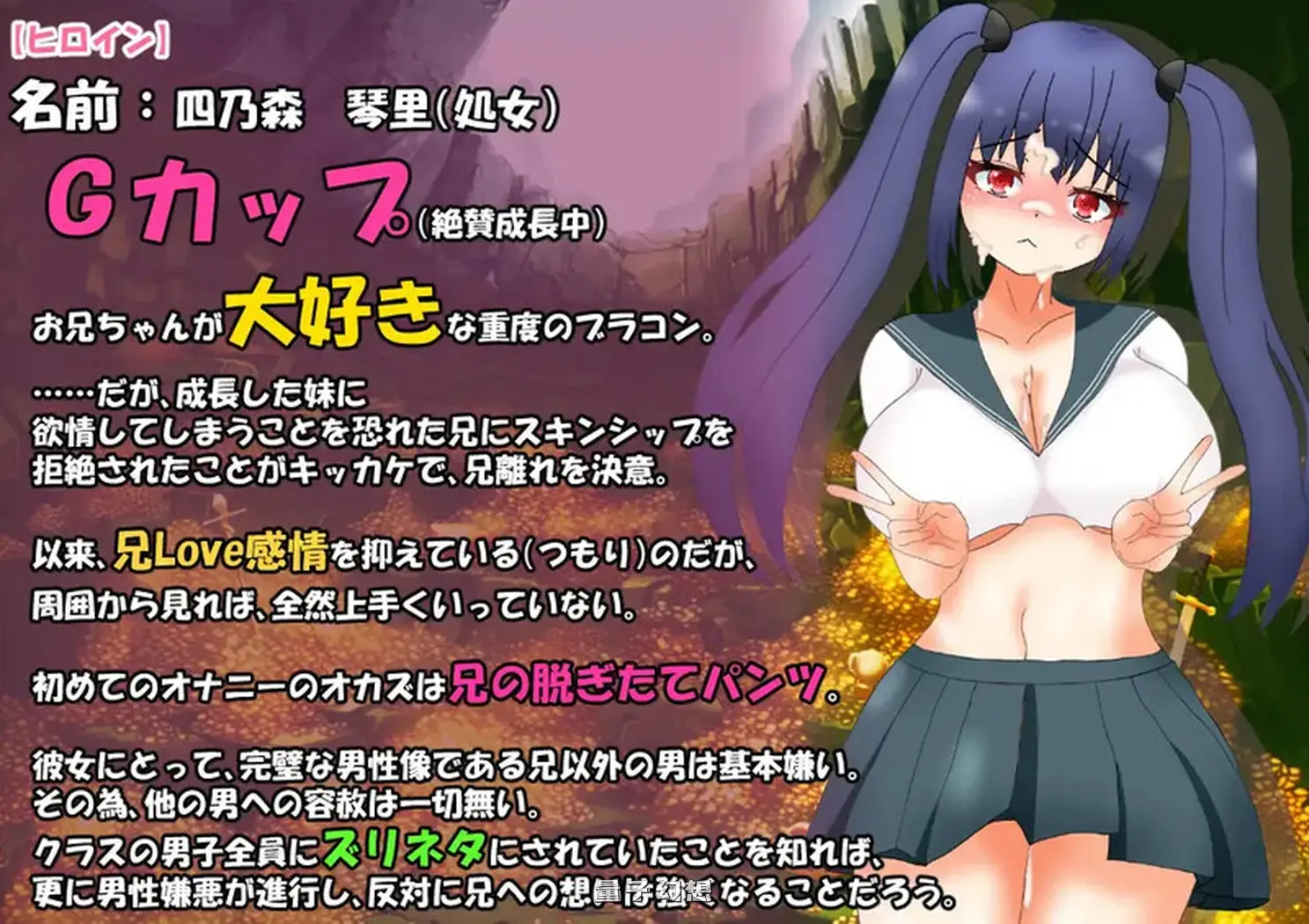 [回合RPG/战斗/双马尾]和兄控妹妹一起挑战异世界（元ブラコン妹と挑む異世界迷宮） v1.03 内嵌AI汉化版+作弊码 [2.90G]