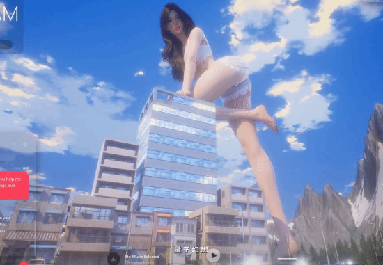 超级带派大脚丫！性感女巨人全新实机演示公开